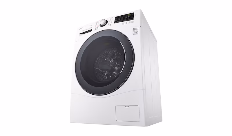 LG Lavatrice Slim TurboWash™ 7 Kg Oblò Silver 7kg Argento