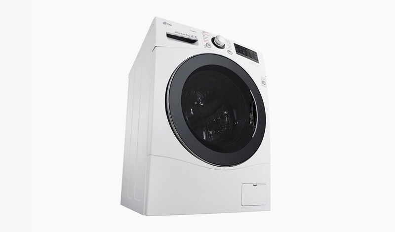 LG Lavatrice Slim TurboWash™ 7 Kg Oblò Silver 7kg Argento