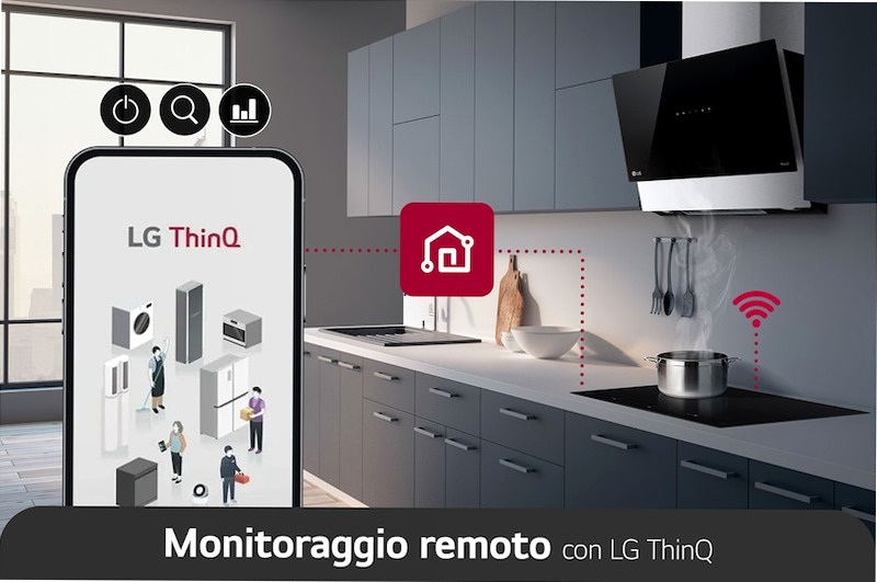 Piano Cottura Induzione LG CBIZ2435B Nero 4