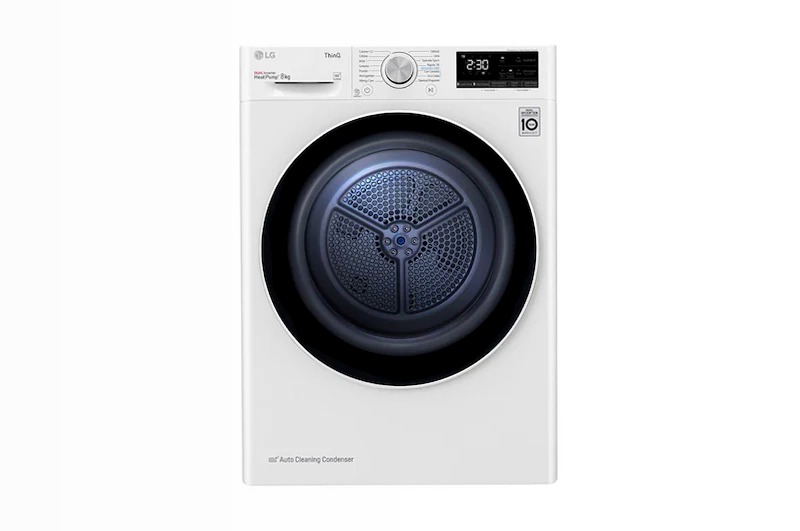 Asciugatrice 8kg LG RH80V3AV6N D Bianco