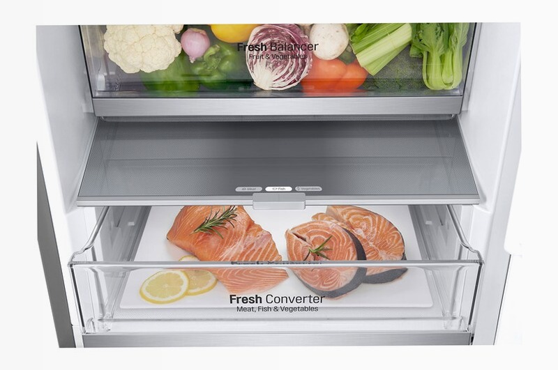Frigorifero LG GBV7180CPY 344L Classe C Argento Combinato 344lt