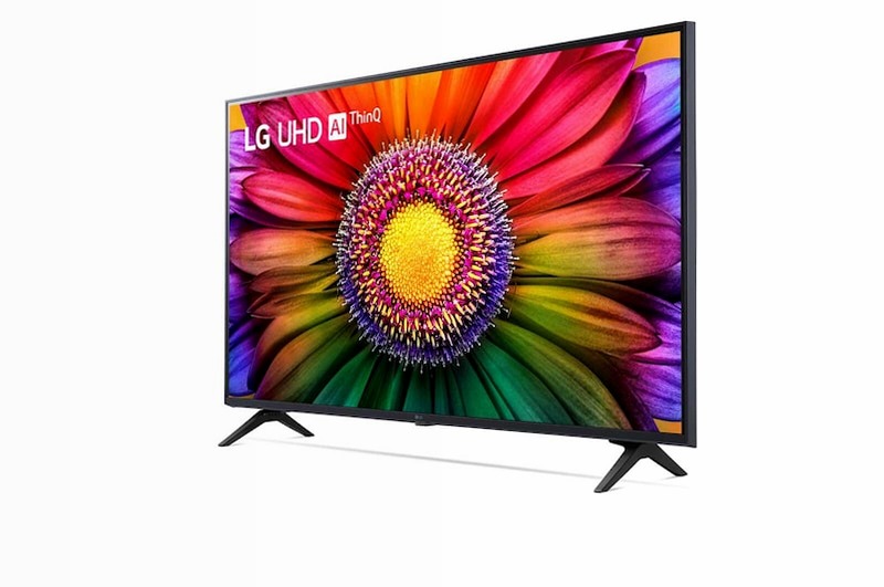 TV UHD LG Serie UR80 43" Beige HD