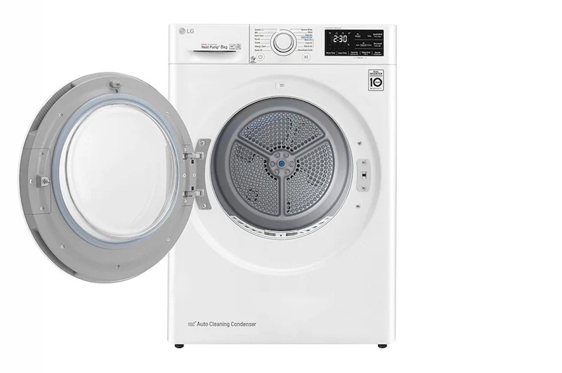 Asciugatrice LG U2 - Pompa di calore DUAL Inverter 8kg A Bianco
