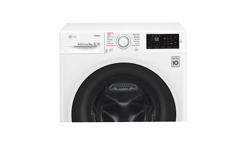 LG F4J6TN0W Lavatrice 8 kg Oblò Ring White 1400rpm 8kg