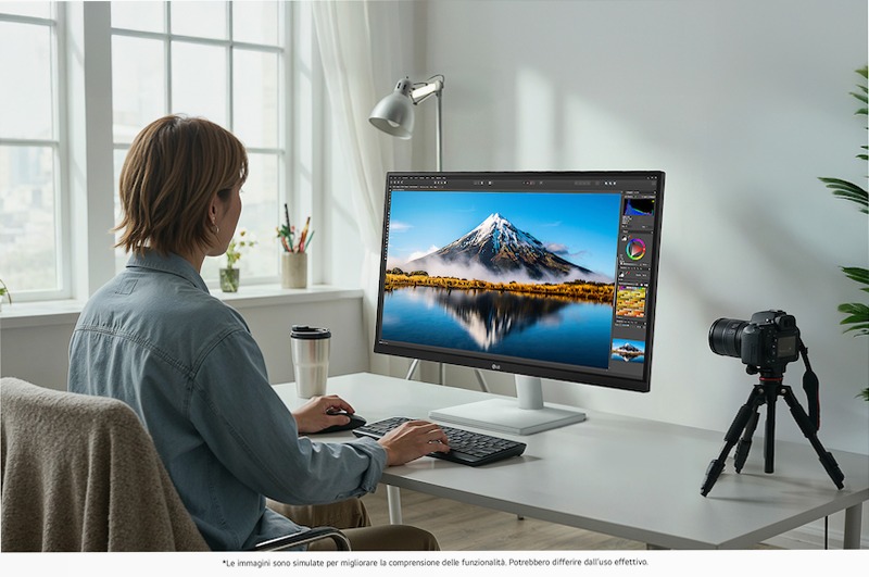 Monitor UHD 4K 27" LG Serie US500