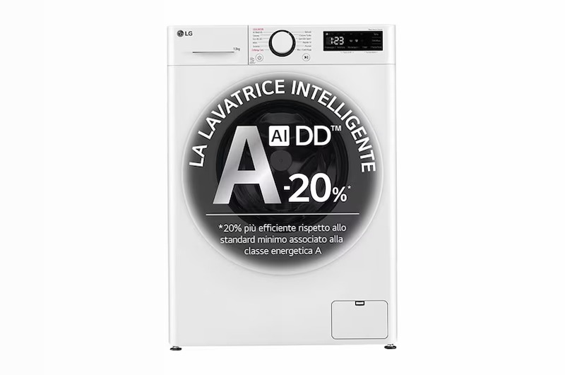 Lavatrice AI DD™ 13kg - Serie R3 Classe A 1400rpm