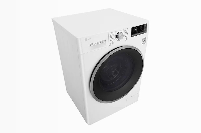 LG Lavatrice Smart TurboWash™ 8 kg 1400rpm 8kg Argento