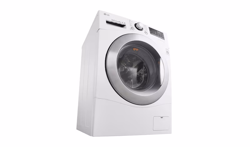 LG Lavatrice TurboWash™ 8 Kg Oblò Cromato 8kg Acciaio