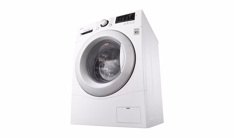 LG Lavatrice TurboWash™ 8 Kg Oblò Cromato 8kg Acciaio