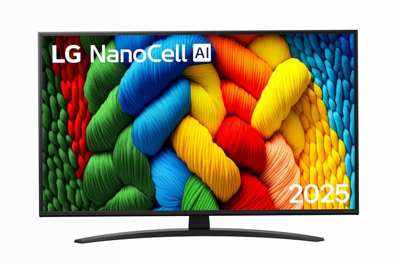 TV 43 pollici LG NanoCell AI NANO81 4K Smart TV 2025 Beige 43" HD