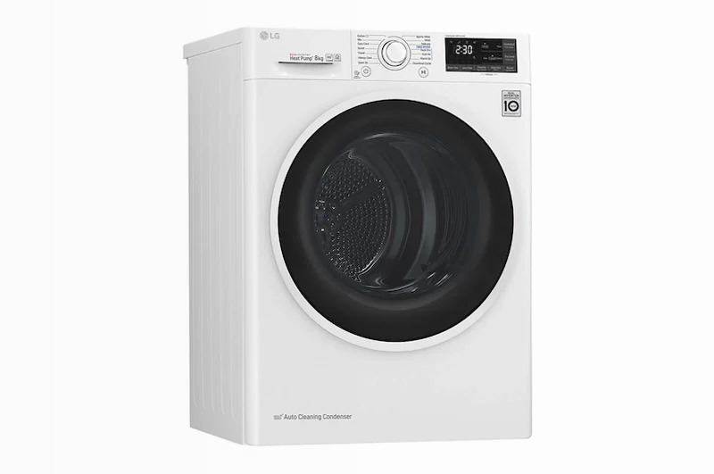 LG Asciugatrice Smart DUAL Inverter Heat Pump™ Eco Hybrid™ 8 Kg 8kg A