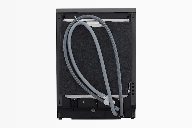 LG QuadWash DF365FMS - Lavastoviglie Vapore Classe B 14 Nero Libera