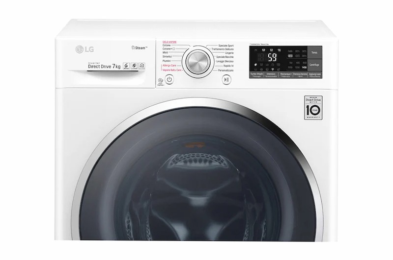 LG F2J8HY2W - Lavatrice Smart Slim TurboWash™ 7 kg 1200rpm 7kg