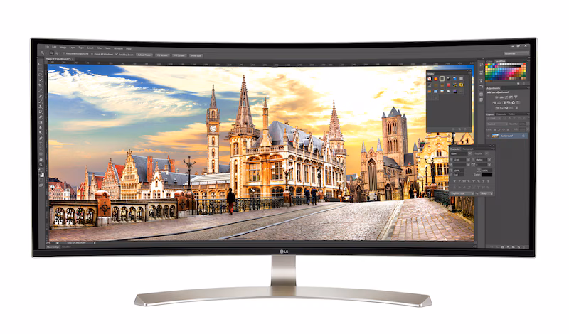 LG 38UC99 Monitor PC 21:9 Curvo 38" Fucsia IPS 3840 x 1080
