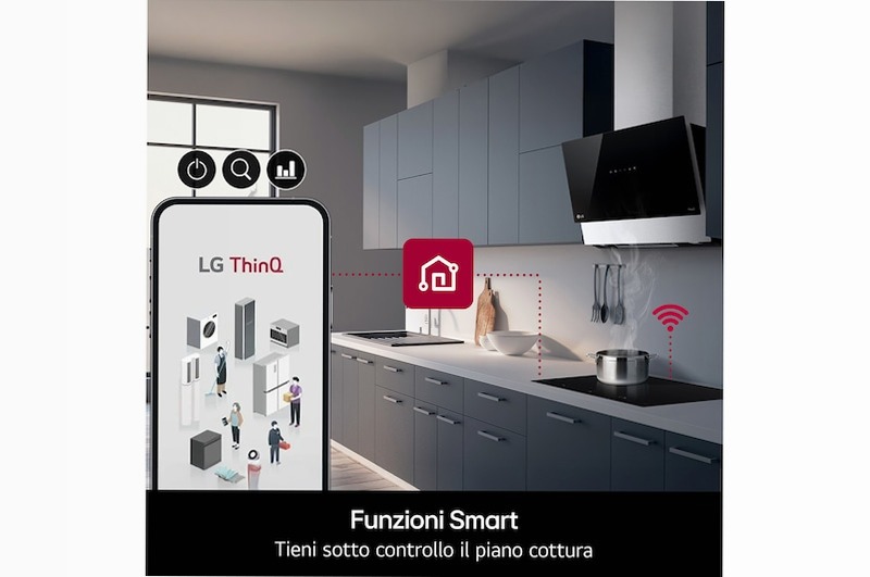 Piano cottura induzione LG CI5Z2423BN Nero 4