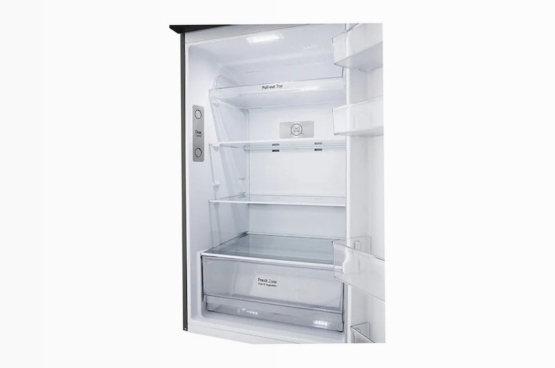 Frigorifero doppia porta 70cm | Classe E, 395L | Porte piatte, Door & Linear Cooling, Maniglie integrate, No frost | Inox E 395lt