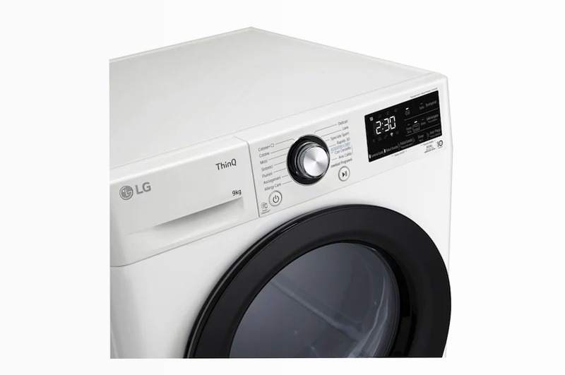 Asciugatrice 9kg DUAL Inverter - Serie V9 A Bianco