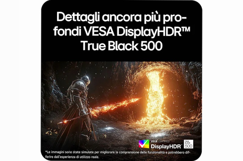 Monitor Gaming UltraGear OLED 27" Nero