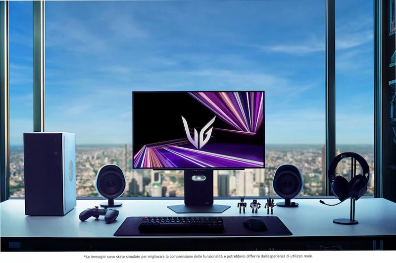 Monitor Gaming UltraGear OLED 27" Nero