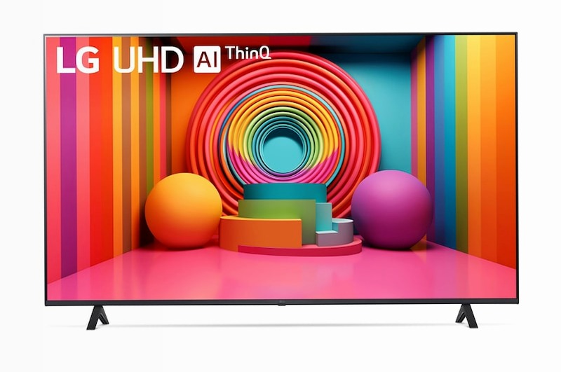 TV UHD LG Serie UR75 55'' Beige HD