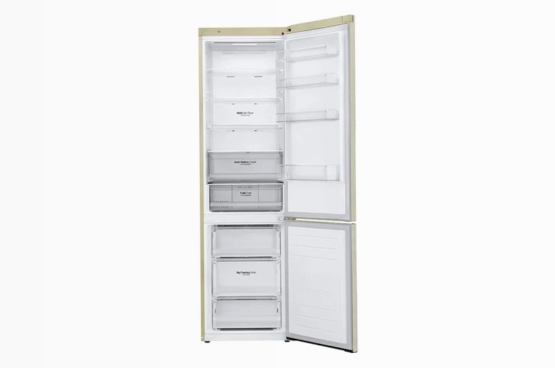 Frigorifero LG Smart Combinato GBB62SEHZN Beige E
