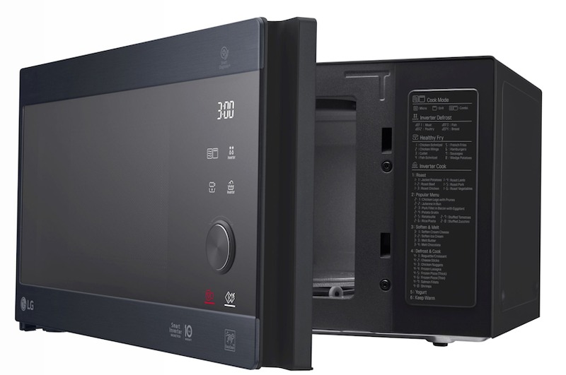 Frigorifero Side-by-Side InstaView + Microonde NeoChef - LG Italia Acciaio D Side by Side 635lt Libera