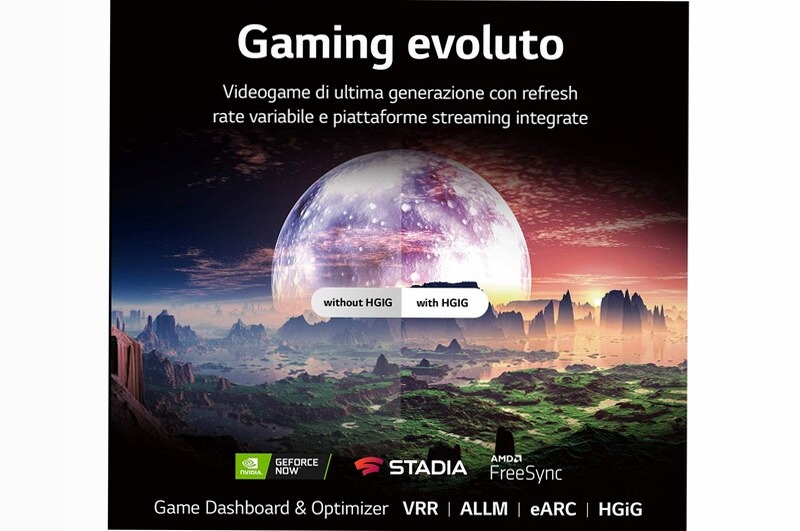LG QNED MiniLed 65'' Serie QNED87 Nero 4K Mini-LED