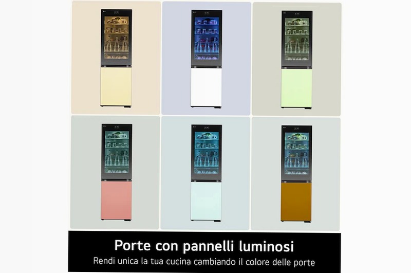 Frigorifero MoodUP Combinato InstaView | Classe D 352lt