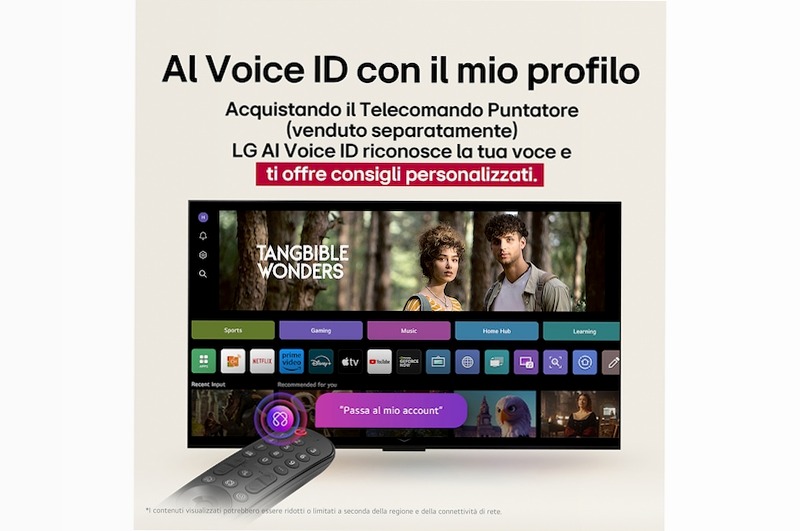 TV 65 pollici LG UHD AI UA73 4K Smart TV 2025 - 65UA73006LA | LG Italia 65" HD