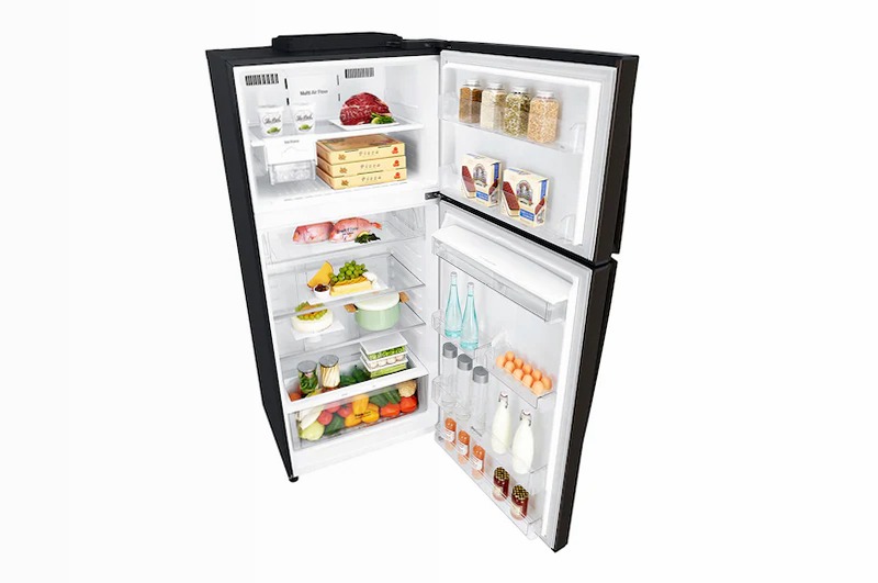 Frigorifero nero doppia porta 509L | GTF744BLPZD | LG Italia E 509lt