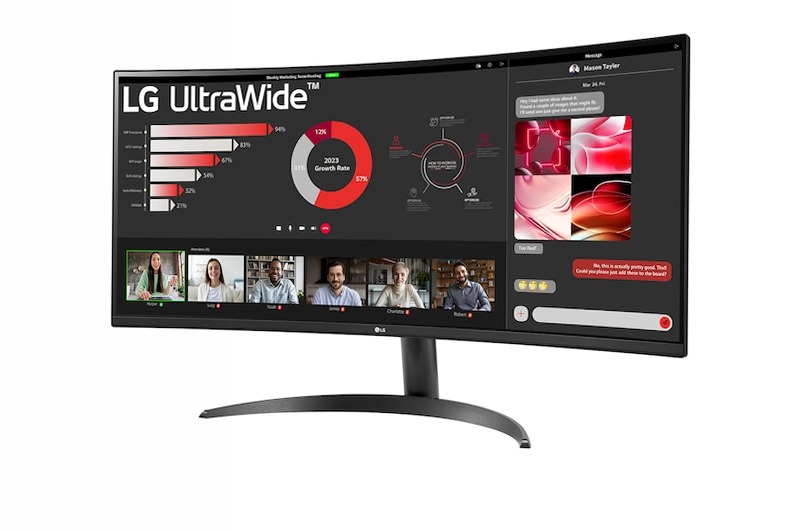 Monitor LG 34WR50QK 21:9 Curvo 100Hz 34" Fucsia