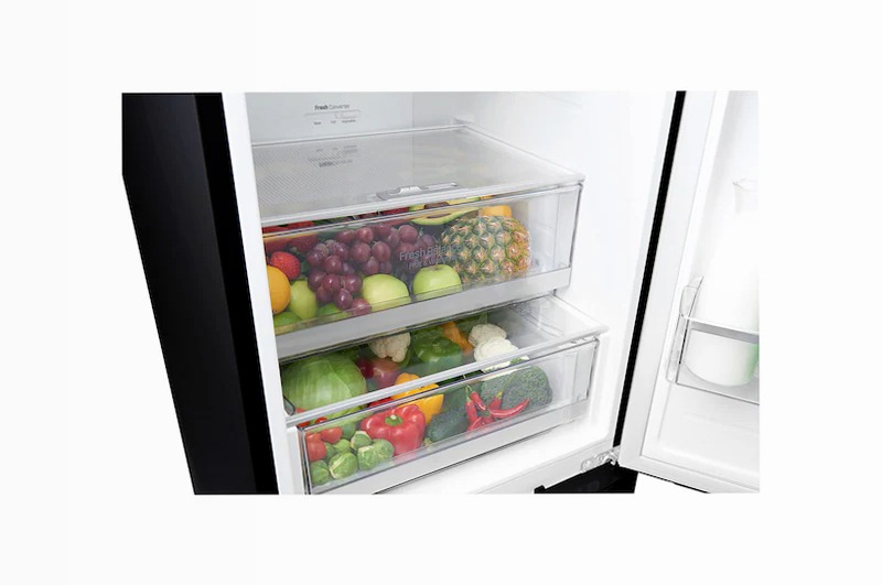 LG Frigorifero Combinato 10% Maniglie integrate Display esterno LED A 343lt