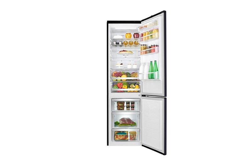 LG Frigorifero Combinato 10% Maniglie integrate Display esterno LED A 343lt