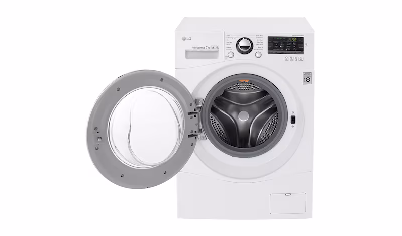 LG Lavatrice Slim TurboWash™ 7 Kg 1200rpm 7kg Acciaio