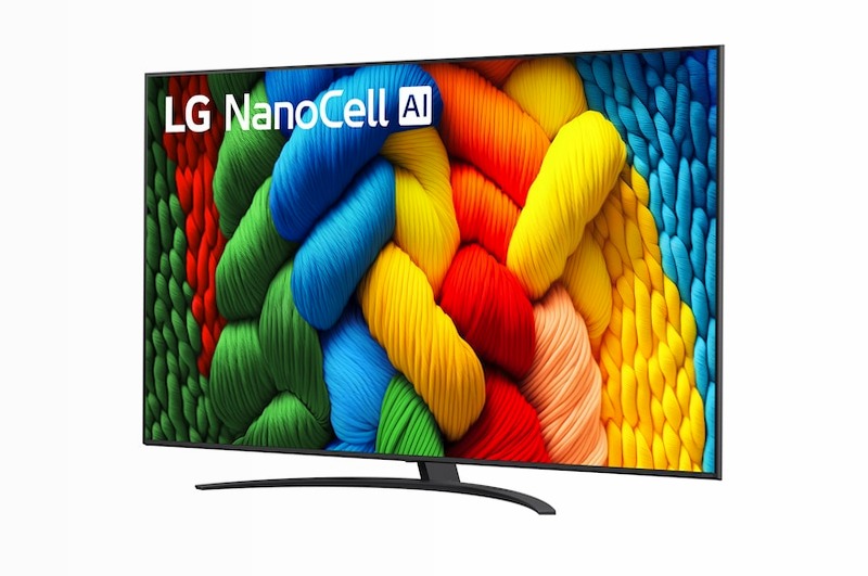 LG NanoCell AI NANO81 4K Smart TV Beige 86" HD