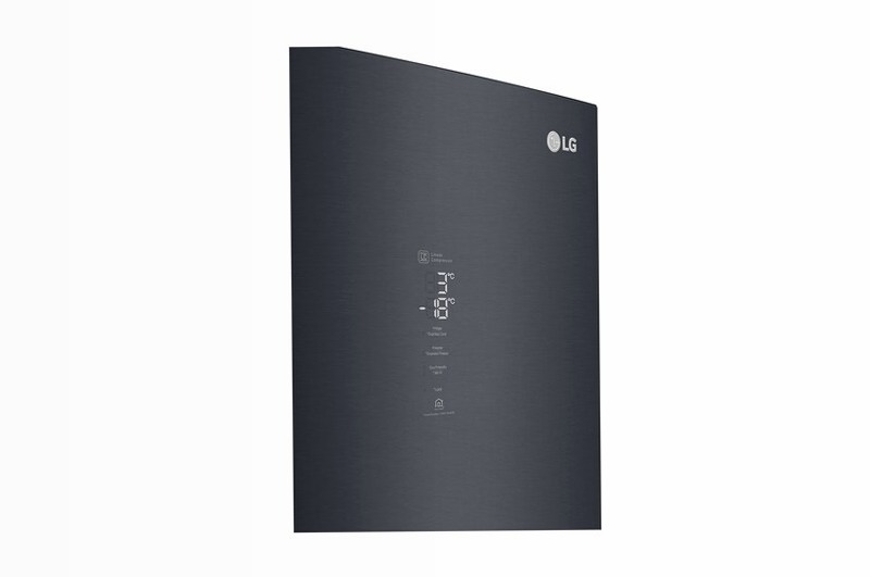 Frigorifero Smart Combinato LG Centum System™ Nero D