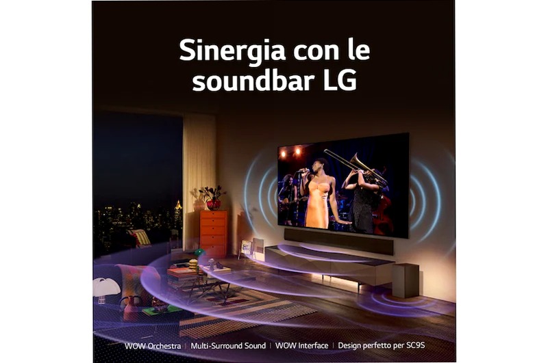TV OLED C3 55'' - Serie Evoluzione Beige HD