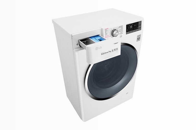 LG Lavatrice Smart Slim TurboWash™ 7 kg 1200rpm Bianco
