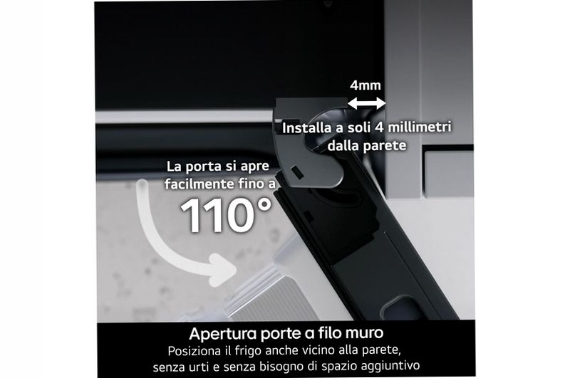 Frigorifero combinato Fit & Max 60 cm A 375lt