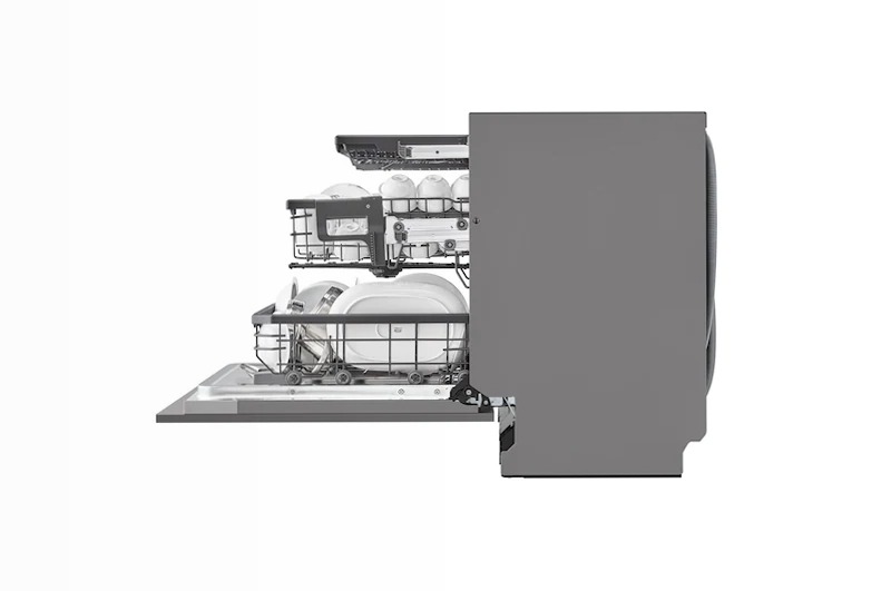 Lavastoviglie a scomparsa totale QuadWash Serie 9 B 14 Bianco Incasso