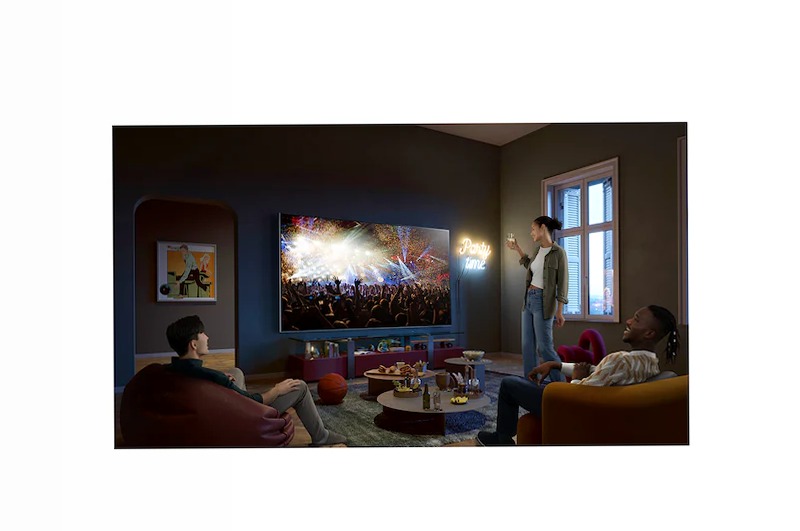 TV QNED | Serie QNED75 55'' | 4K, α5 Gen6, HDR10, 20W, 4 HDMI, Game Optimizer, Wi-Fi 5, Smart TV WebOS 23 - 55QNED756RA | LG Italia HD