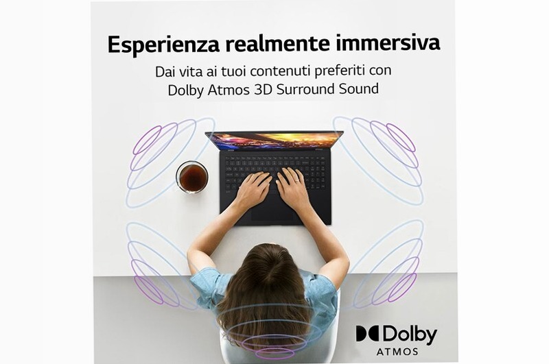 LG gram 17Z90R - Notebook Ultraleggero con Windows 11 16