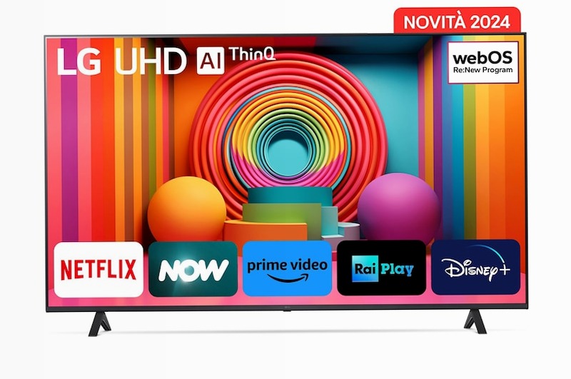 TV 50 pollici LG UHD AI UR75 4K Smart TV - 50UR75006LK | LG Italia 50" HD