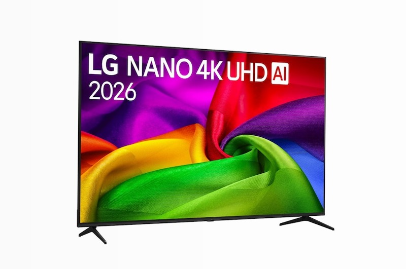 TV 75 pollici LG NANO 4K UHD AI NU80 4K Smart TV 2026 | LG Italia