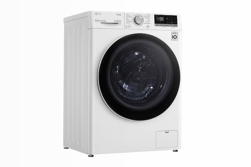 Lavatrice 9kg AI DD™ LG Serie V5 1400rpm Bianco