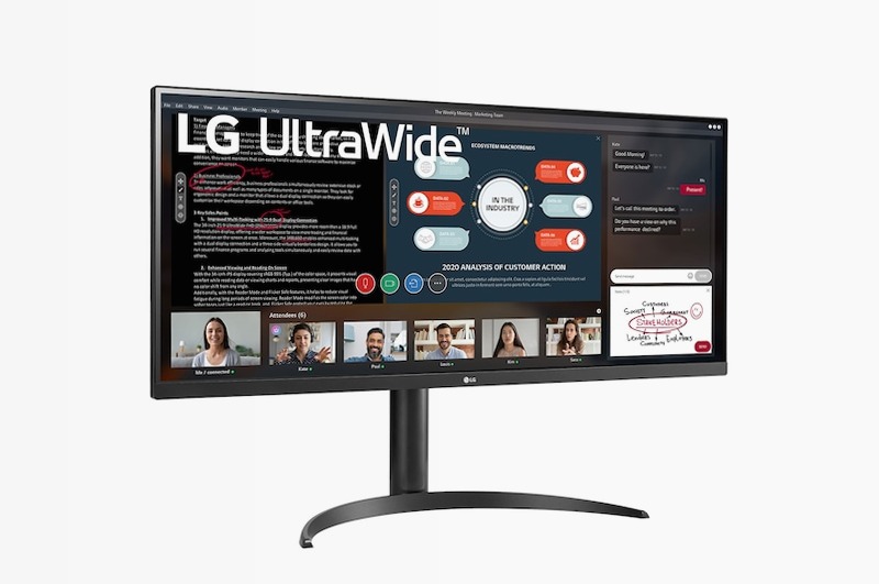 Monitor UltraWide 34" WP550 - LG Italia Fucsia