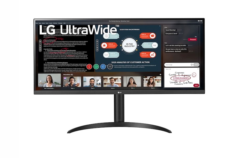 LG UltraWide 34" Serie WP550 - Monitor Full HD 21:9