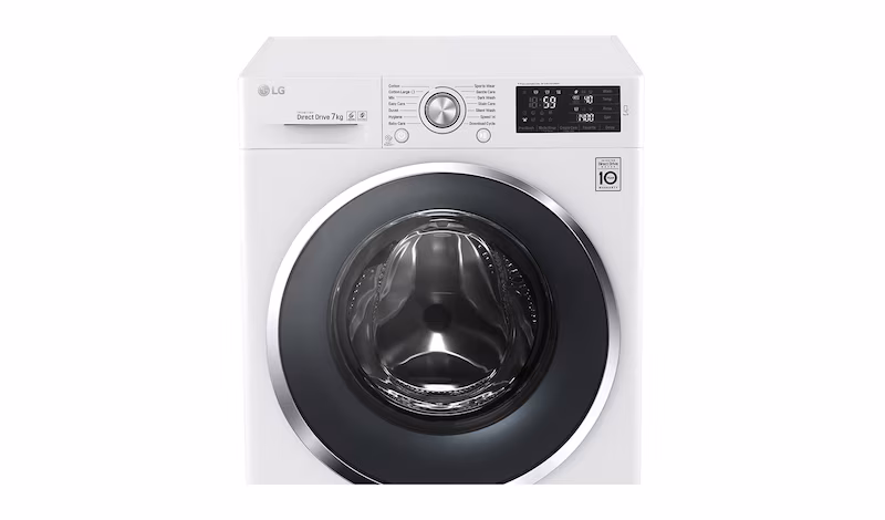 LG Lavatrice TurboWash™ 7 Kg Oblò Silver 1200rpm 7kg Argento