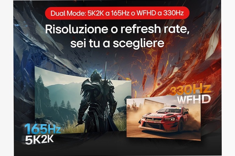 Monitor Gaming UltraGear OLED 45" Nero