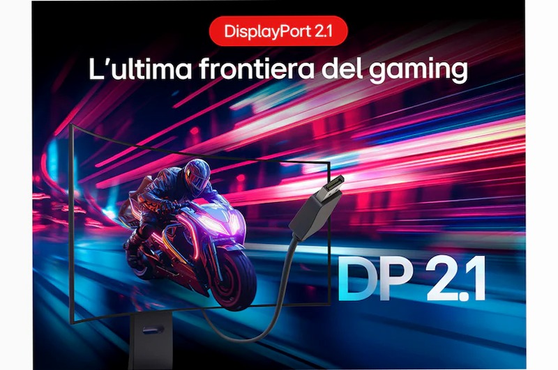 Monitor Gaming UltraGear OLED 45" Nero